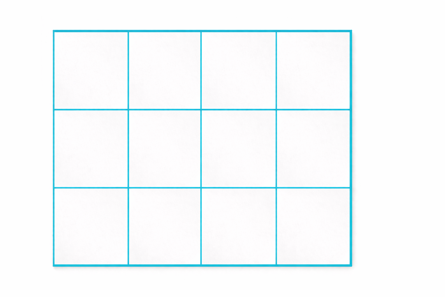 Spiegelrahmen – Set 12 - 3 x 4