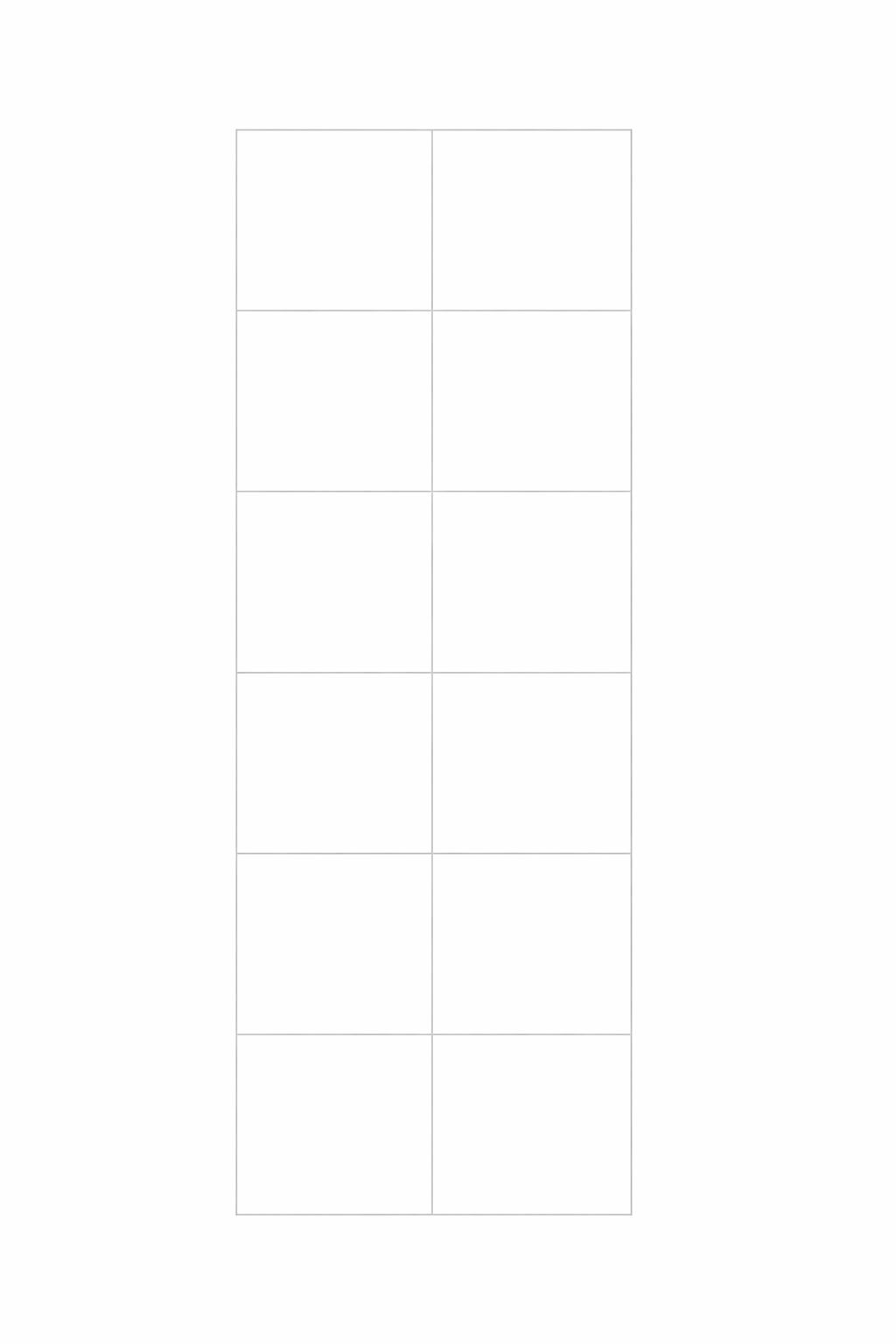 Spiegelrahmen – Set 12 - 2 x 6