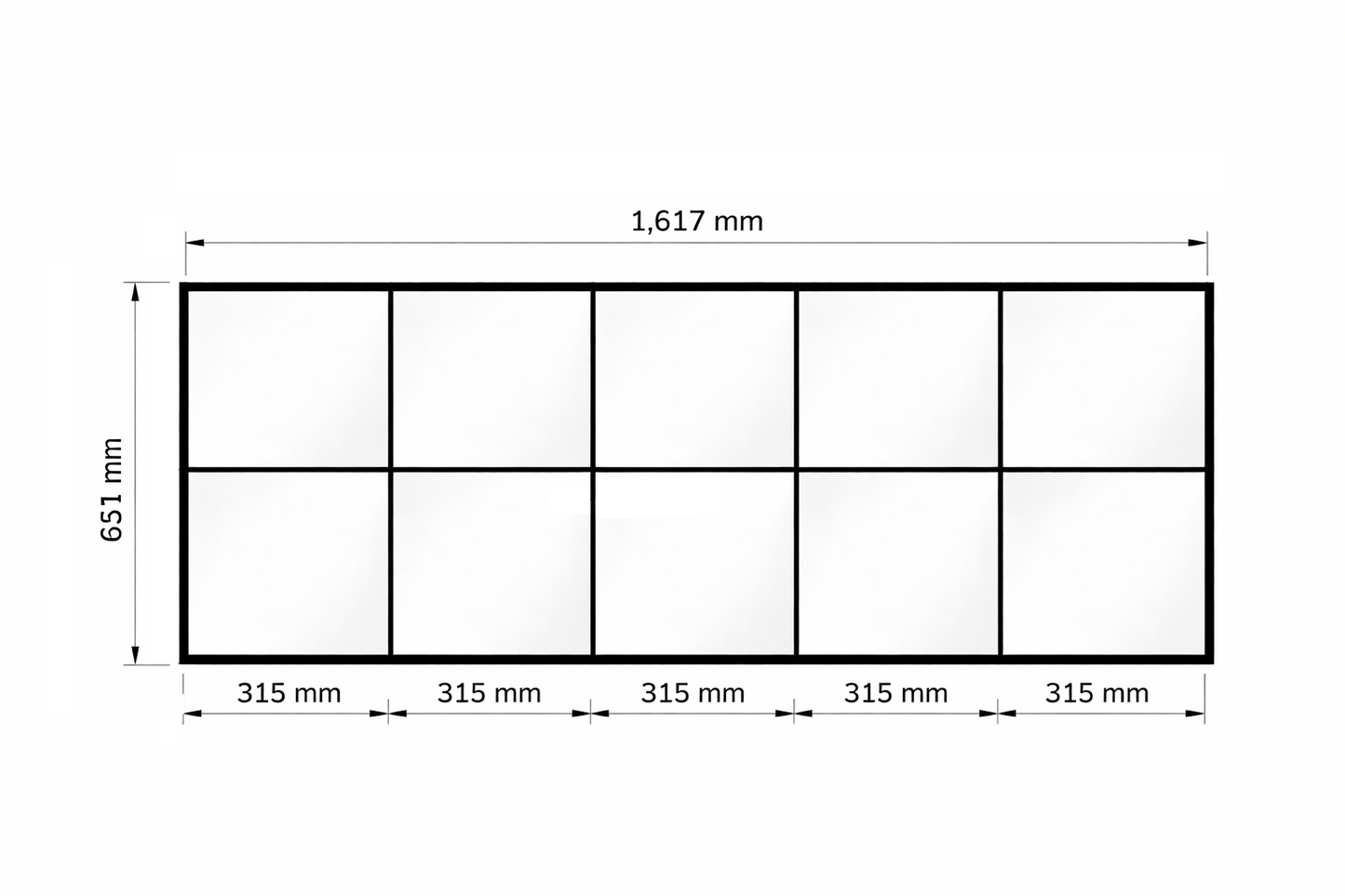 Spiegelrahmen – Set 10