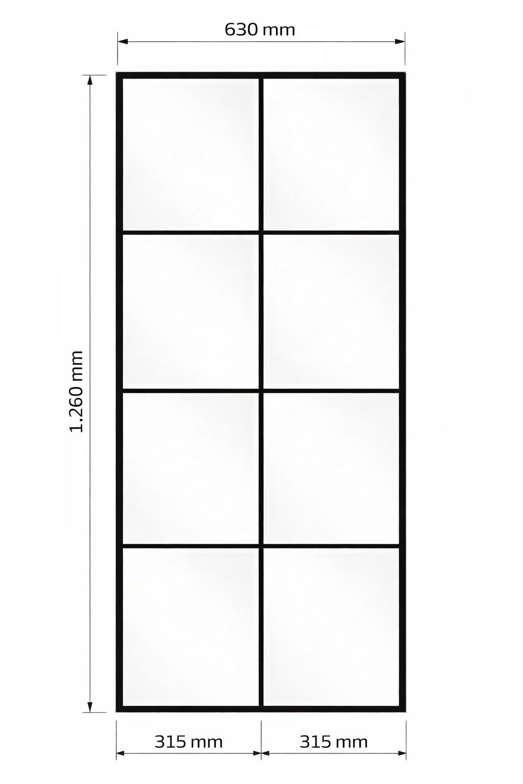 Spiegelrahmen – Set 8