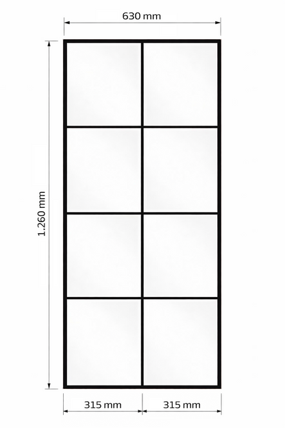 Spiegelrahmen – Set 8