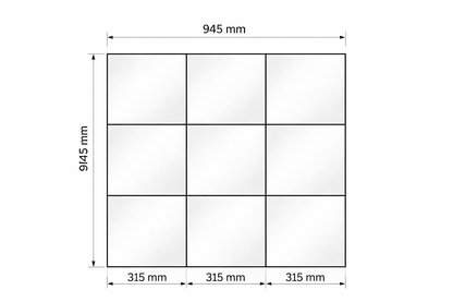 Spiegelrahmen – Set 9