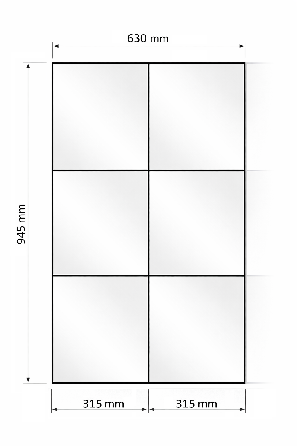 Spiegelrahmen – Set 6