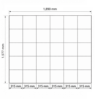 Spiegelrahmen – Set 30 - 5 x 6