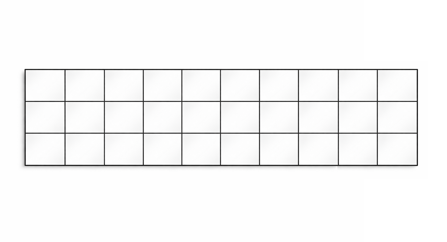 Spiegelrahmen – Set 30 - 3 x 9