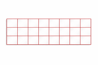 Spiegelrahmen – Set 24 - 3 x 8