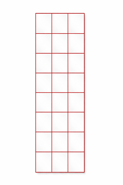 Spiegelrahmen – Set 24 - 3 x 8