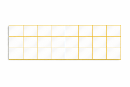 Spiegelrahmen – Set 24 - 3 x 8