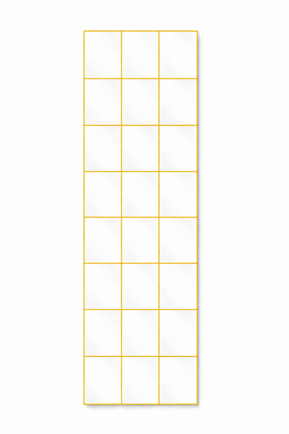Spiegelrahmen – Set 24 - 3 x 8