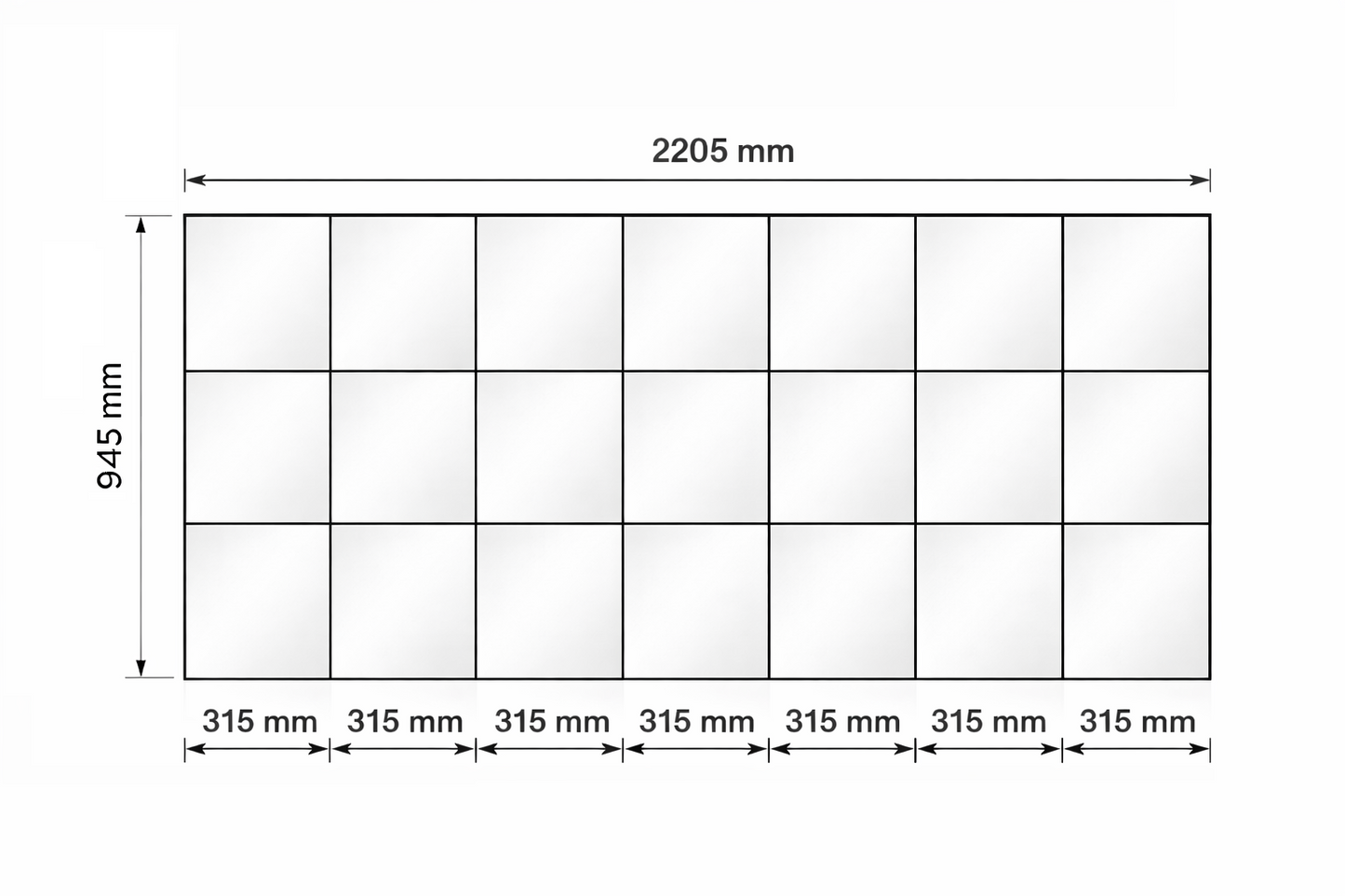Spiegelrahmen – Set 21