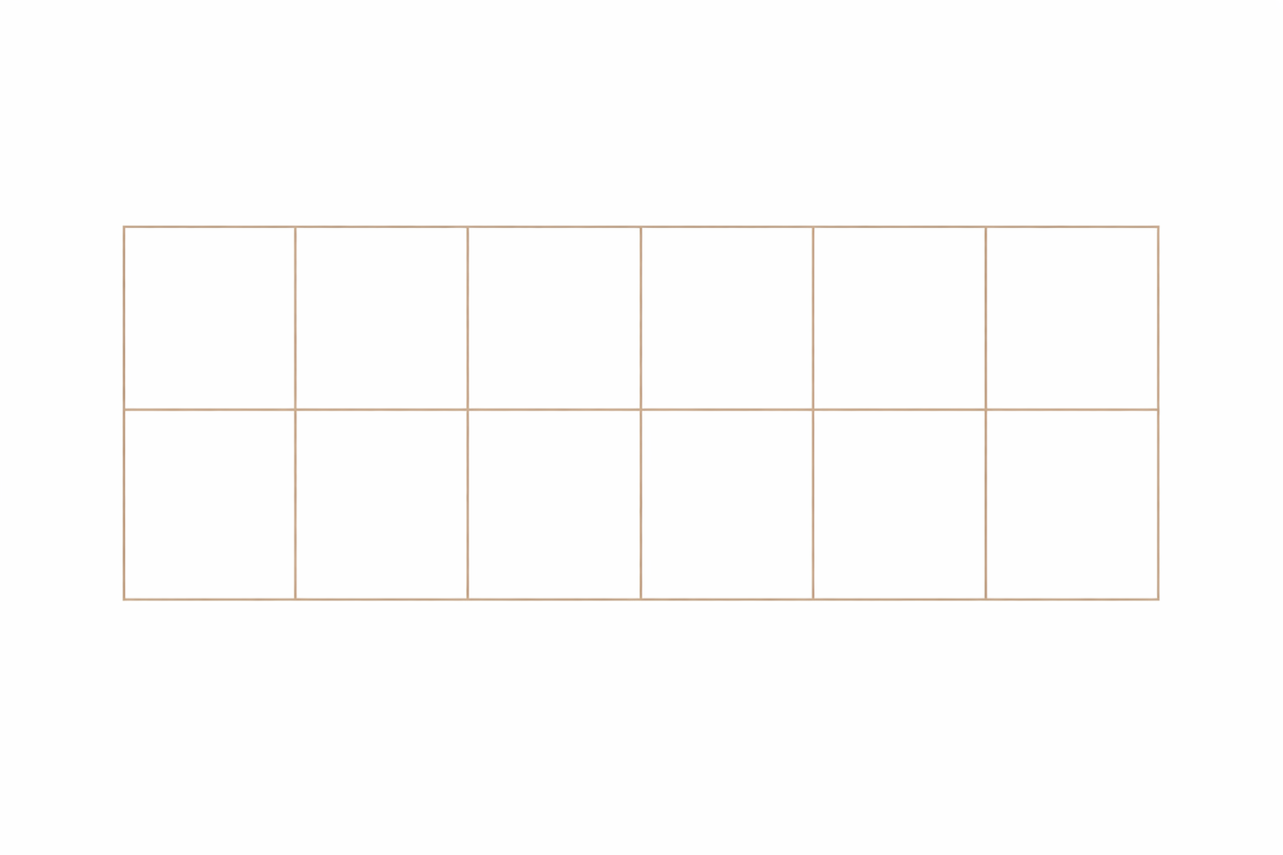 Spiegelrahmen – Set 12 - 2 x 6
