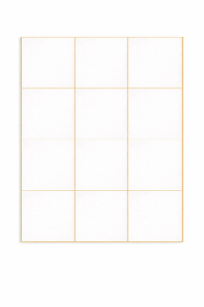 Spiegelrahmen – Set 12 - 3 x 4