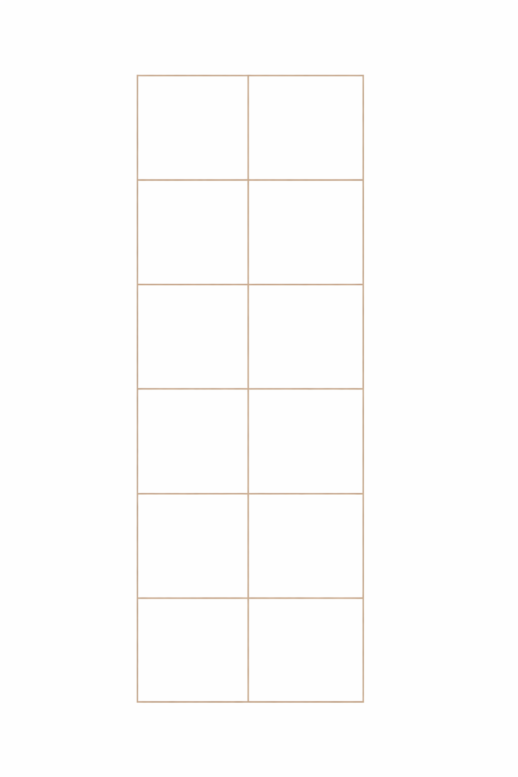 Spiegelrahmen – Set 12 - 2 x 6