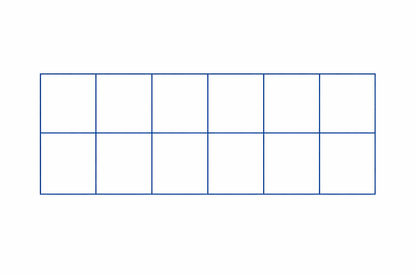 Spiegelrahmen – Set 12 - 2 x 6