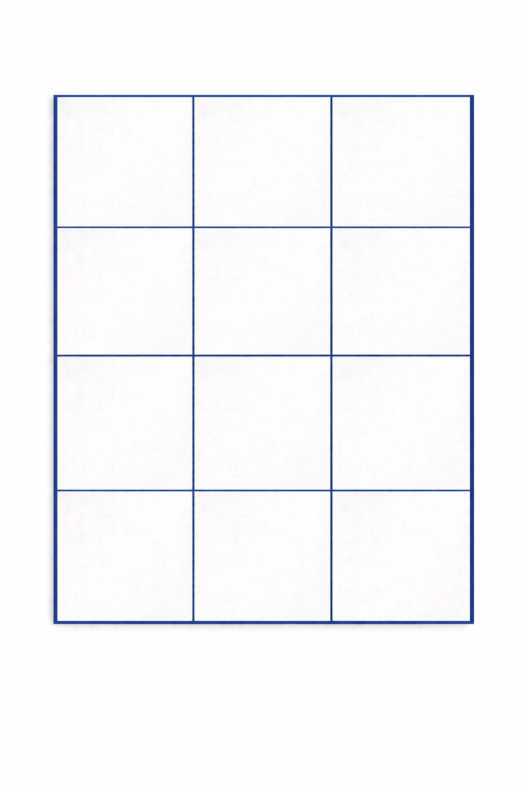 Spiegelrahmen – Set 12 - 3 x 4