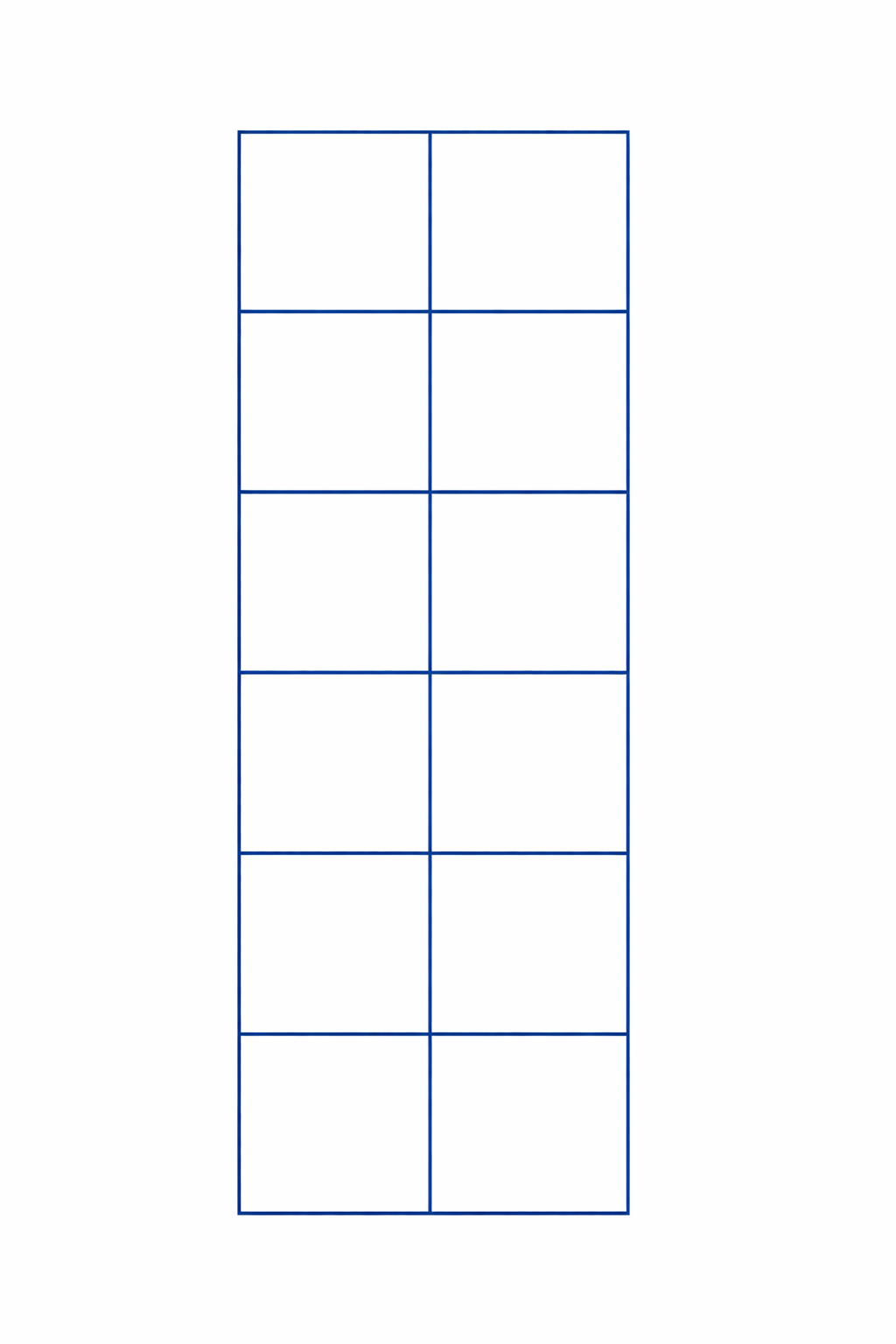 Spiegelrahmen – Set 12 - 2 x 6