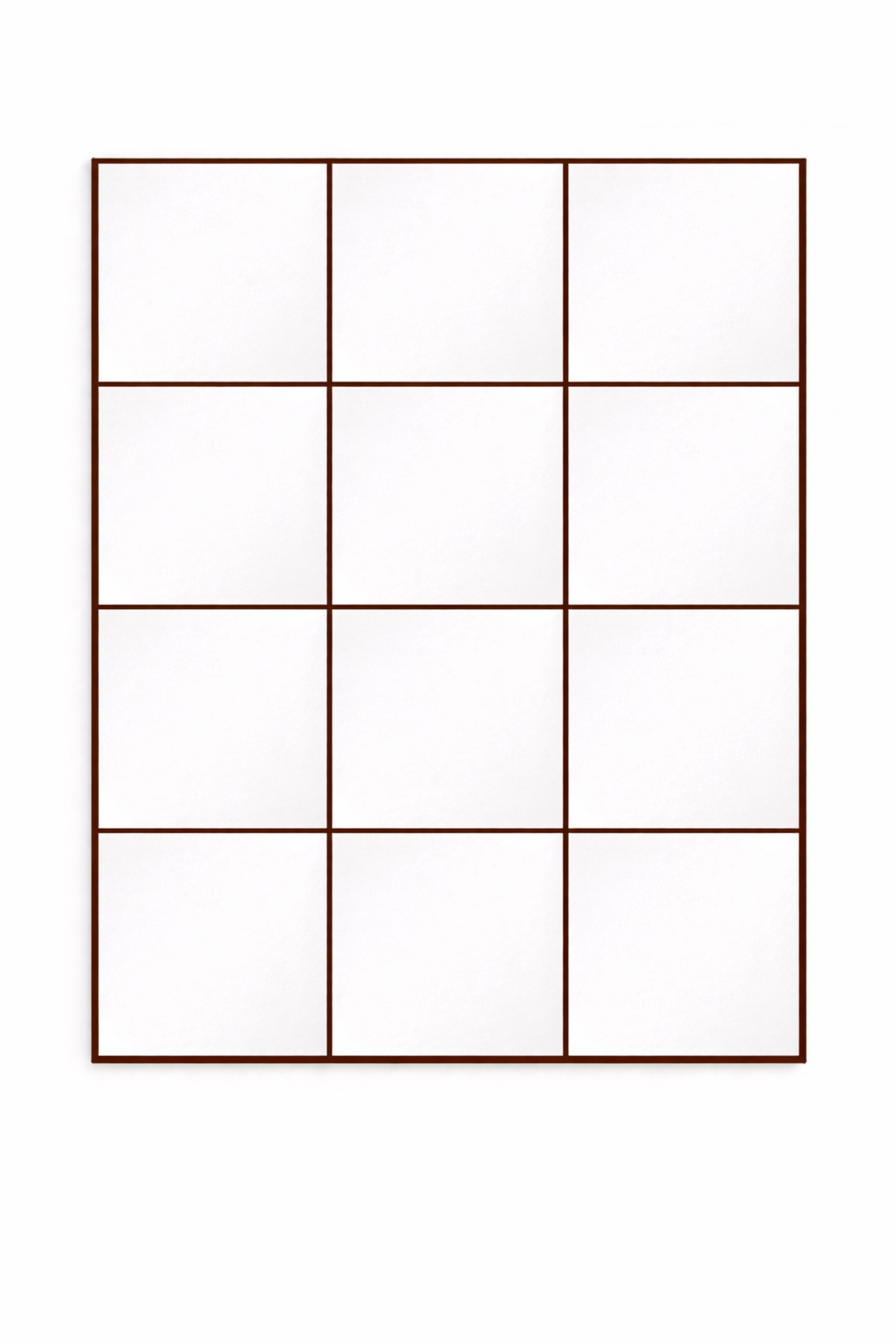 Spiegelrahmen – Set 12 - 3 x 4