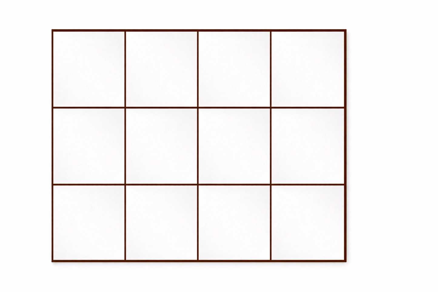 Spiegelrahmen – Set 12 - 3 x 4