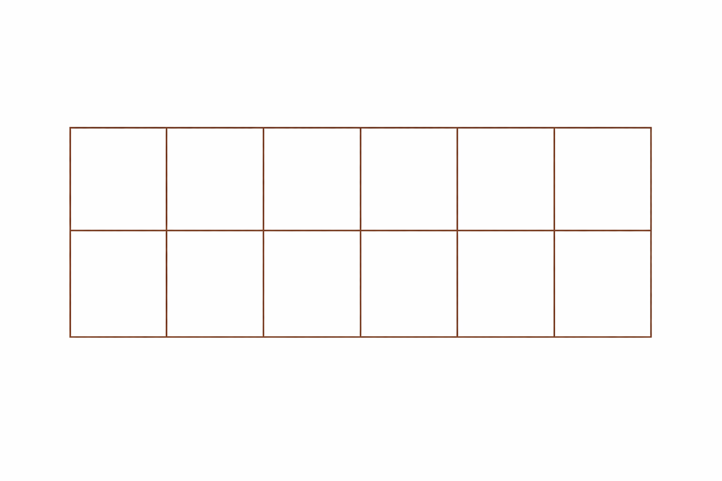 Spiegelrahmen – Set 12 - 2 x 6