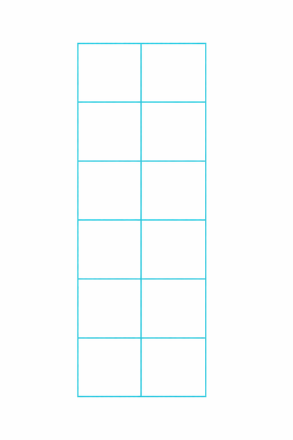 Spiegelrahmen – Set 12 - 2 x 6