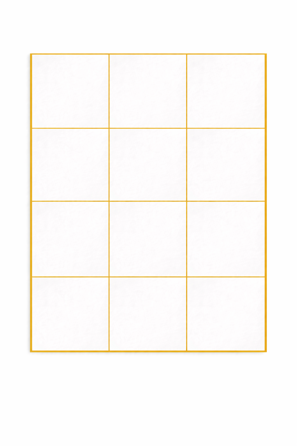Spiegelrahmen – Set 12 - 3 x 4