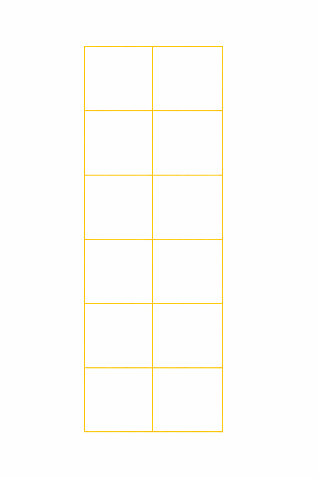 Spiegelrahmen – Set 12 - 2 x 6