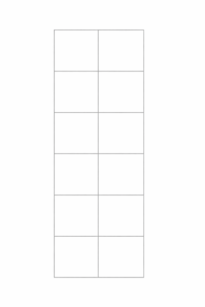 Spiegelrahmen – Set 12 - 2 x 6