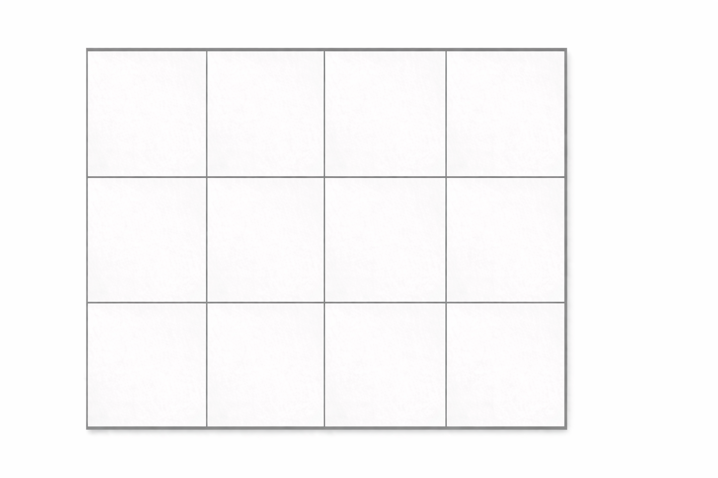 Spiegelrahmen – Set 12 - 3 x 4