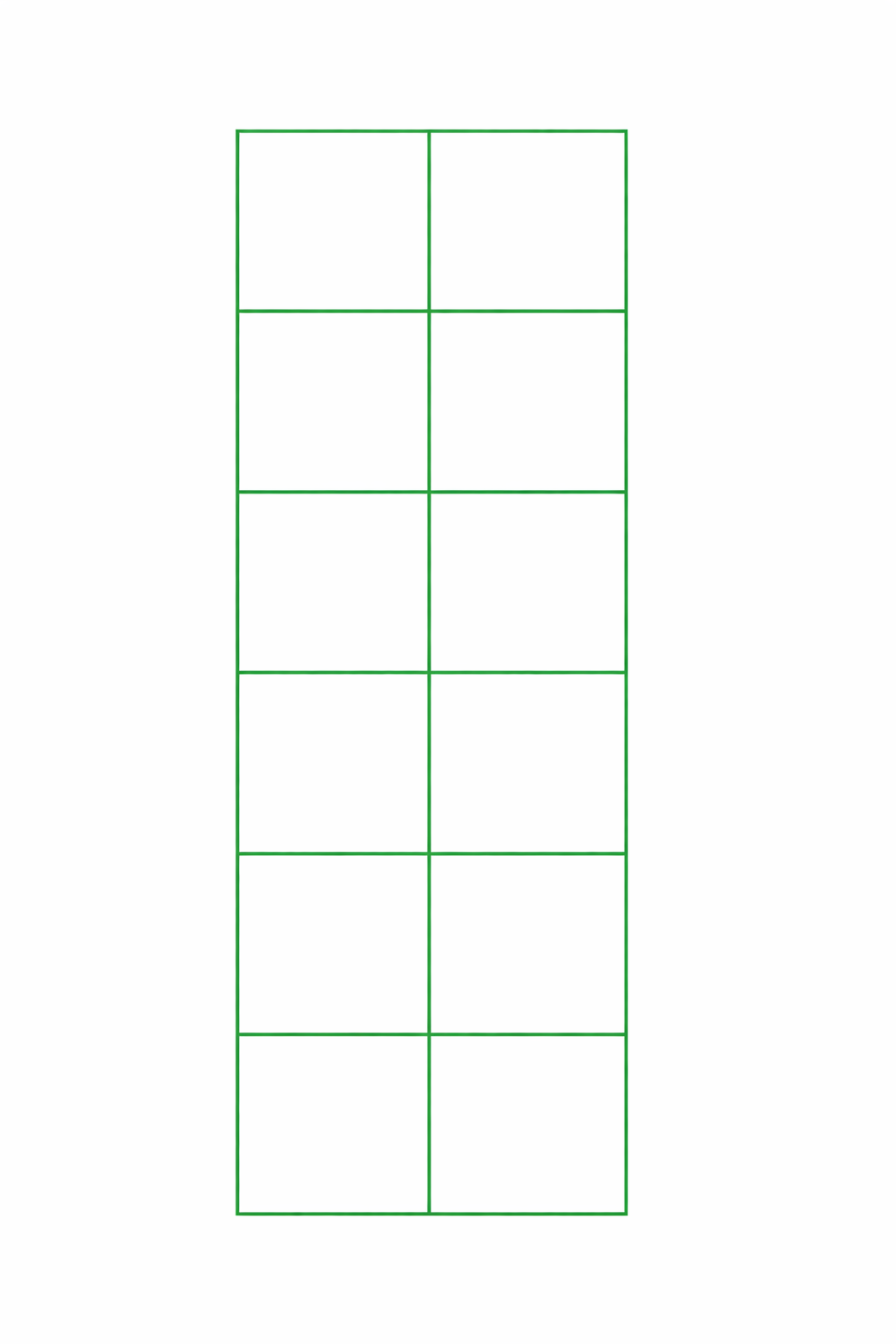 Spiegelrahmen – Set 12 - 2 x 6