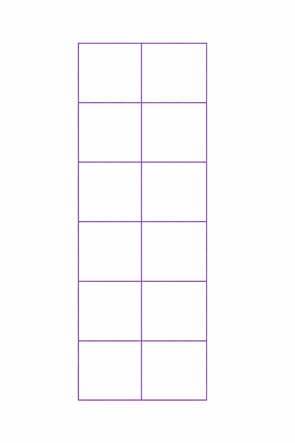 Spiegelrahmen – Set 12 - 2 x 6