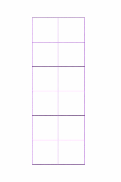 Spiegelrahmen – Set 12 - 2 x 6