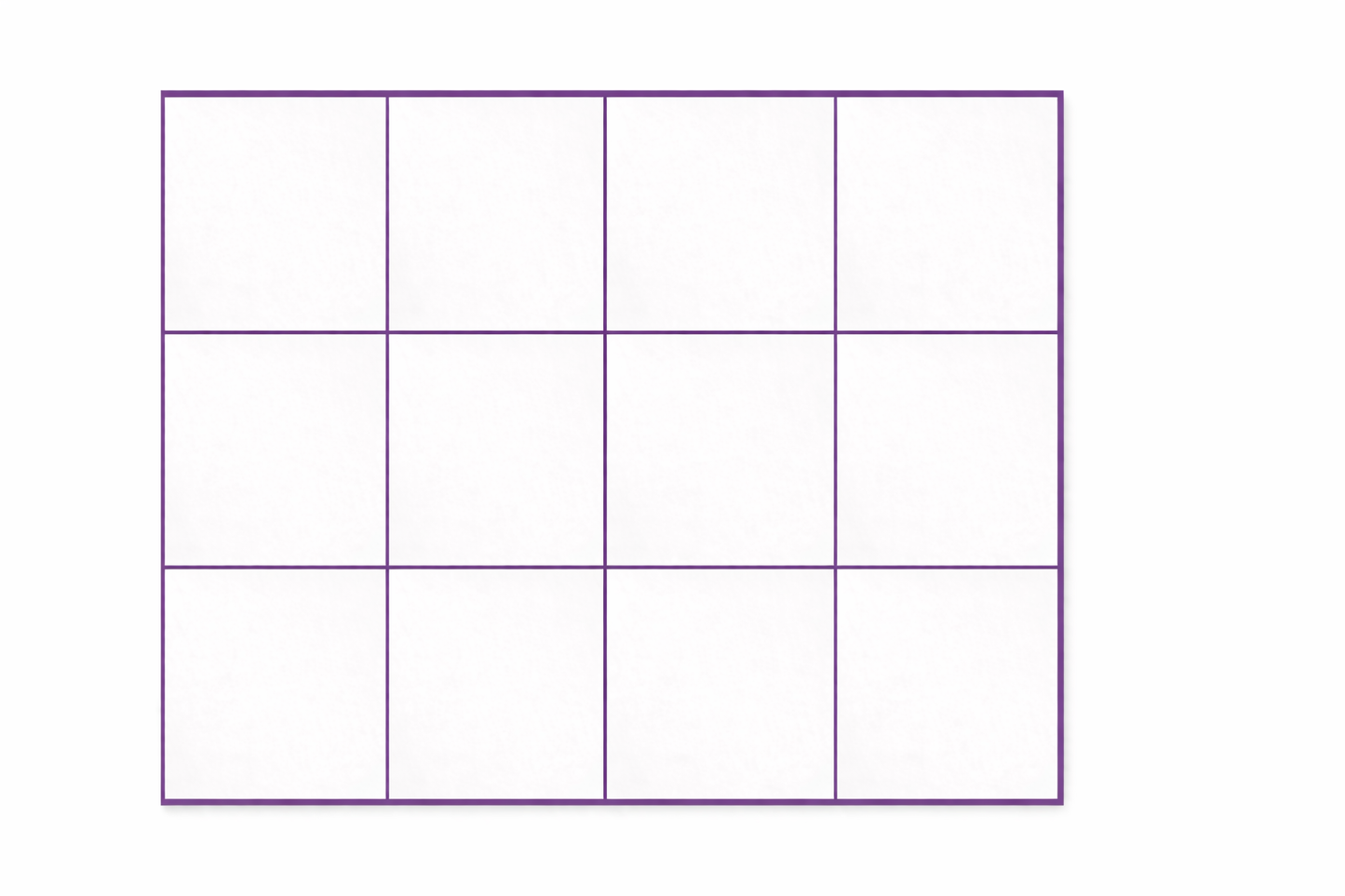 Spiegelrahmen – Set 12 - 3 x 4