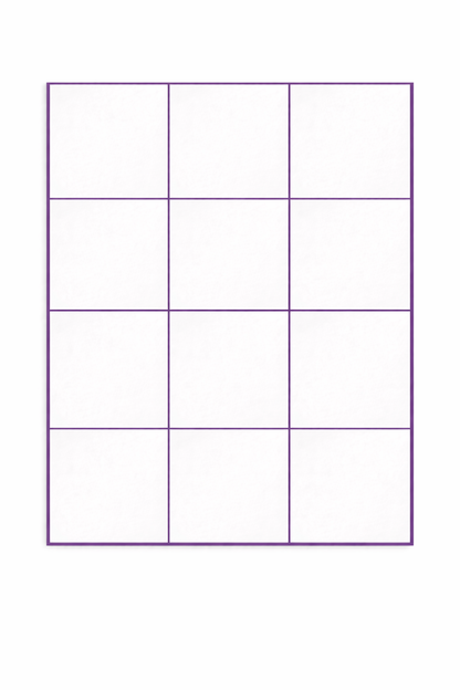 Spiegelrahmen – Set 12 - 3 x 4