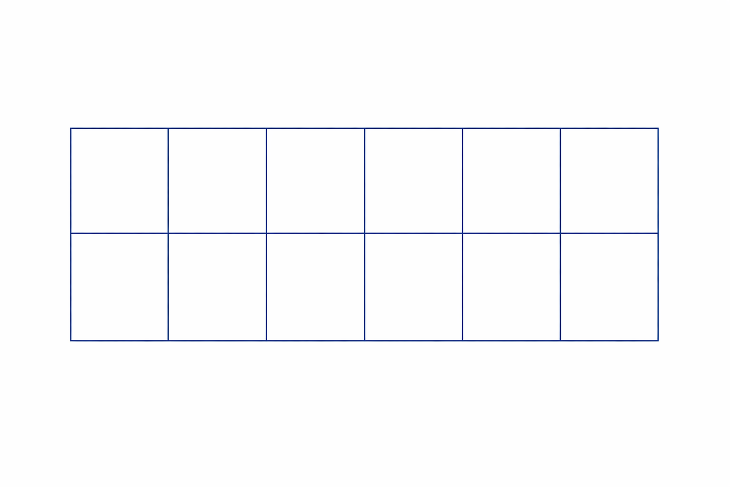 Spiegelrahmen – Set 12 - 2 x 6