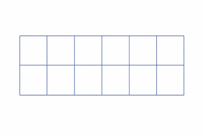 Spiegelrahmen – Set 12 - 2 x 6