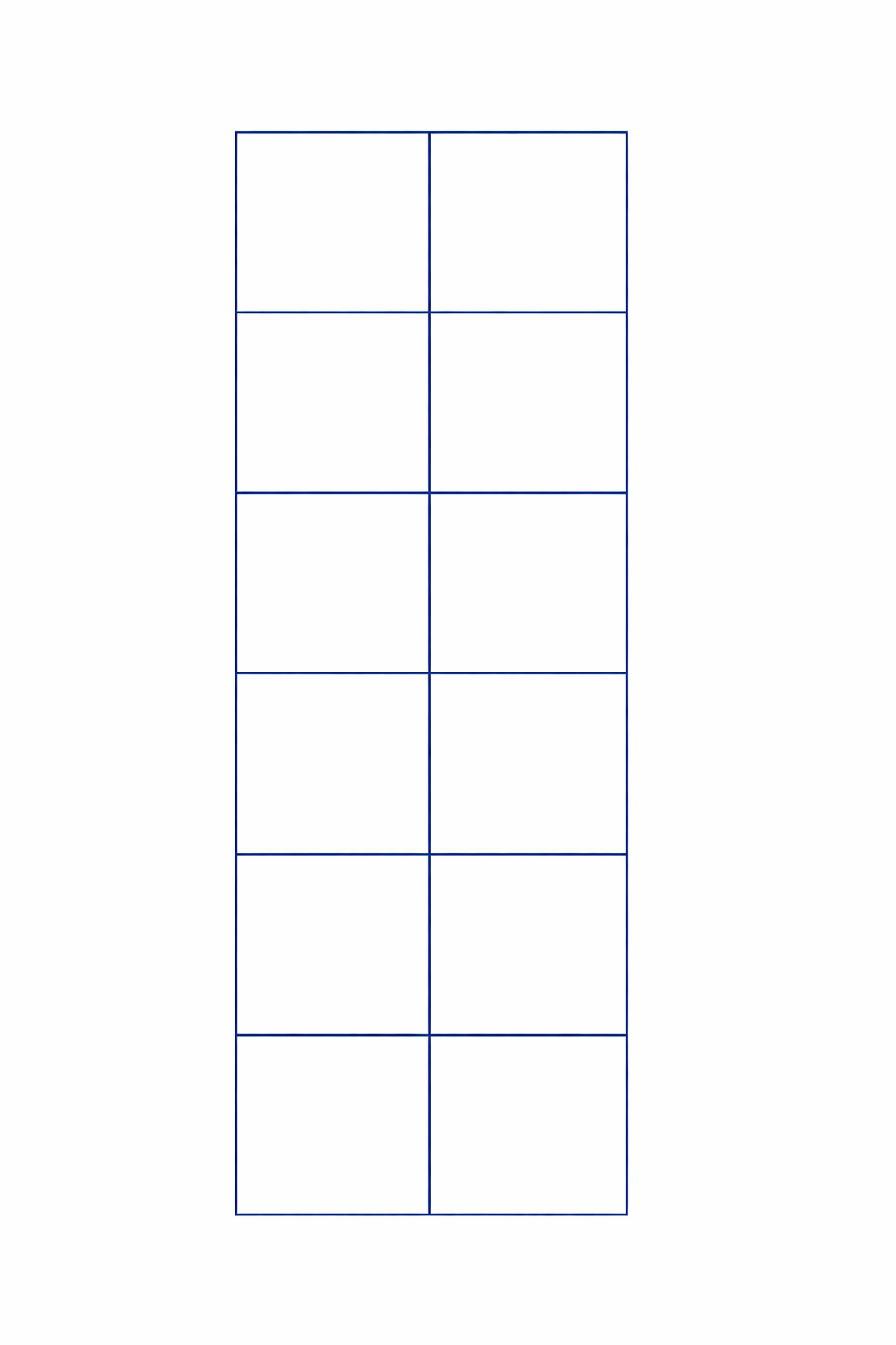 Spiegelrahmen – Set 12 - 2 x 6