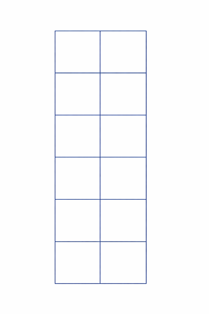 Spiegelrahmen – Set 12 - 2 x 6