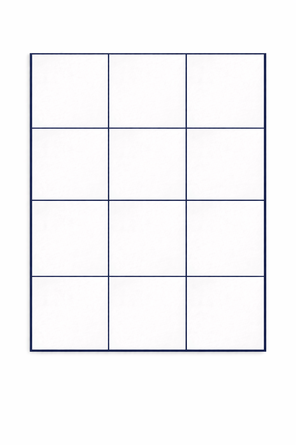 Spiegelrahmen – Set 12 - 3 x 4