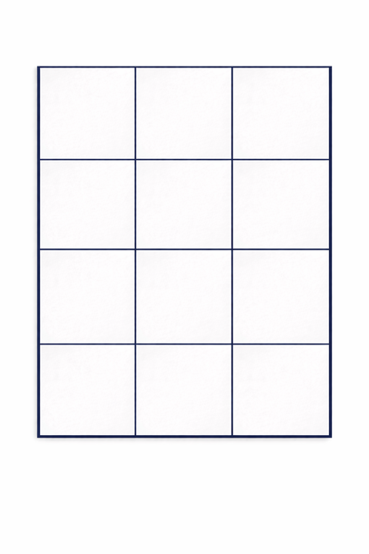 Spiegelrahmen – Set 12 - 3 x 4