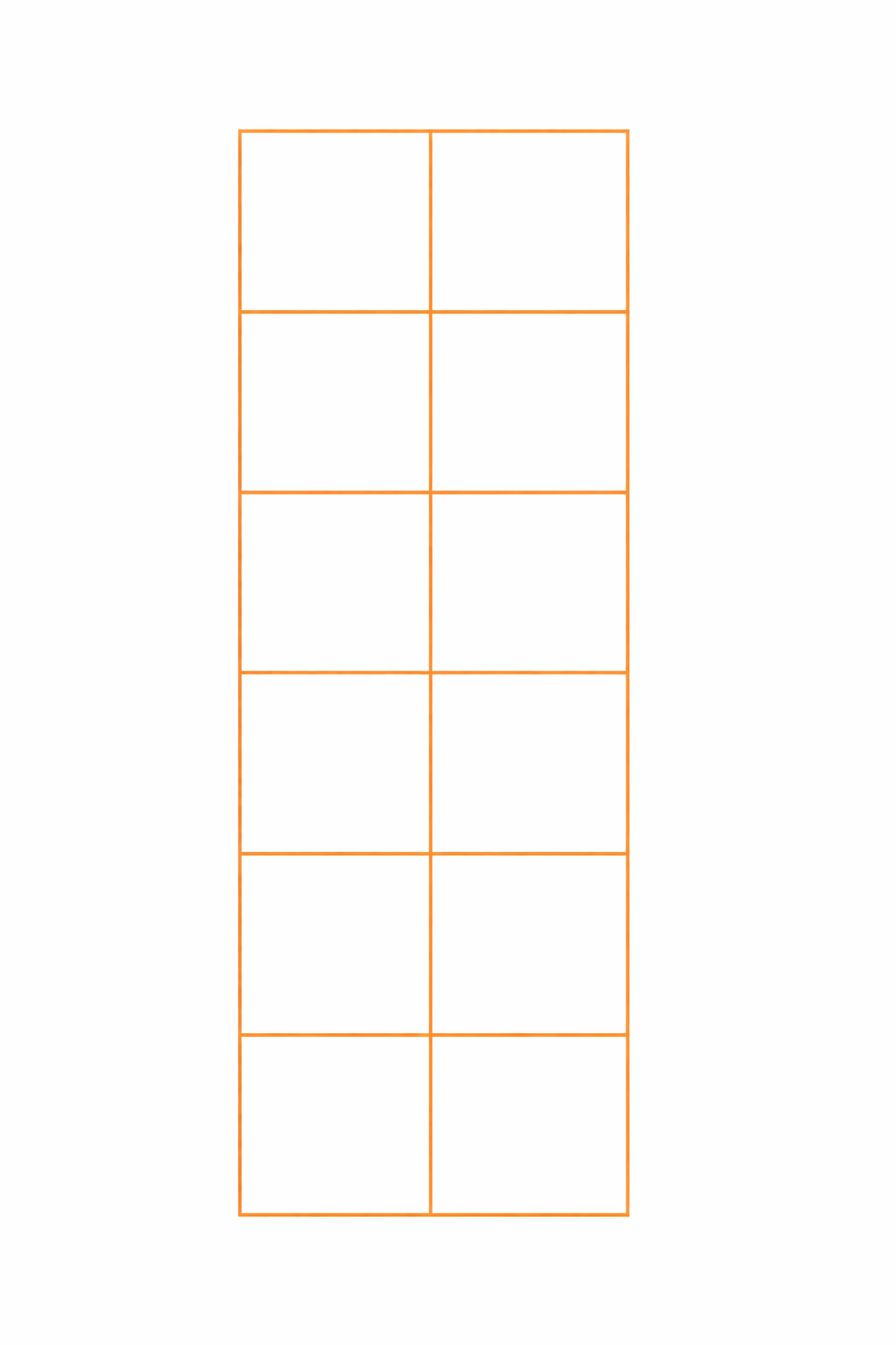 Spiegelrahmen – Set 12 - 2 x 6