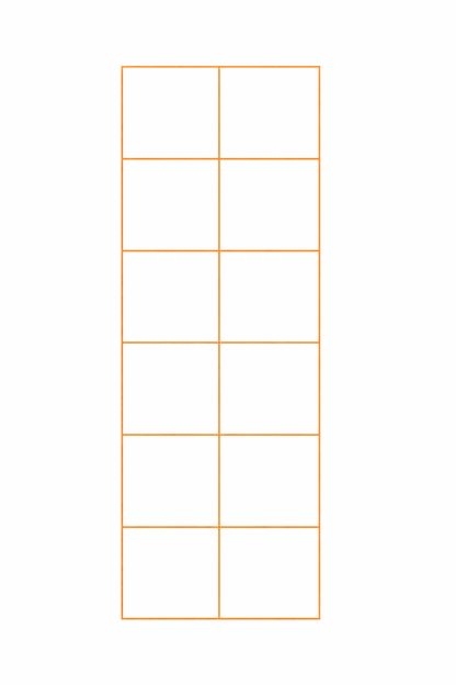 Spiegelrahmen – Set 12 - 2 x 6