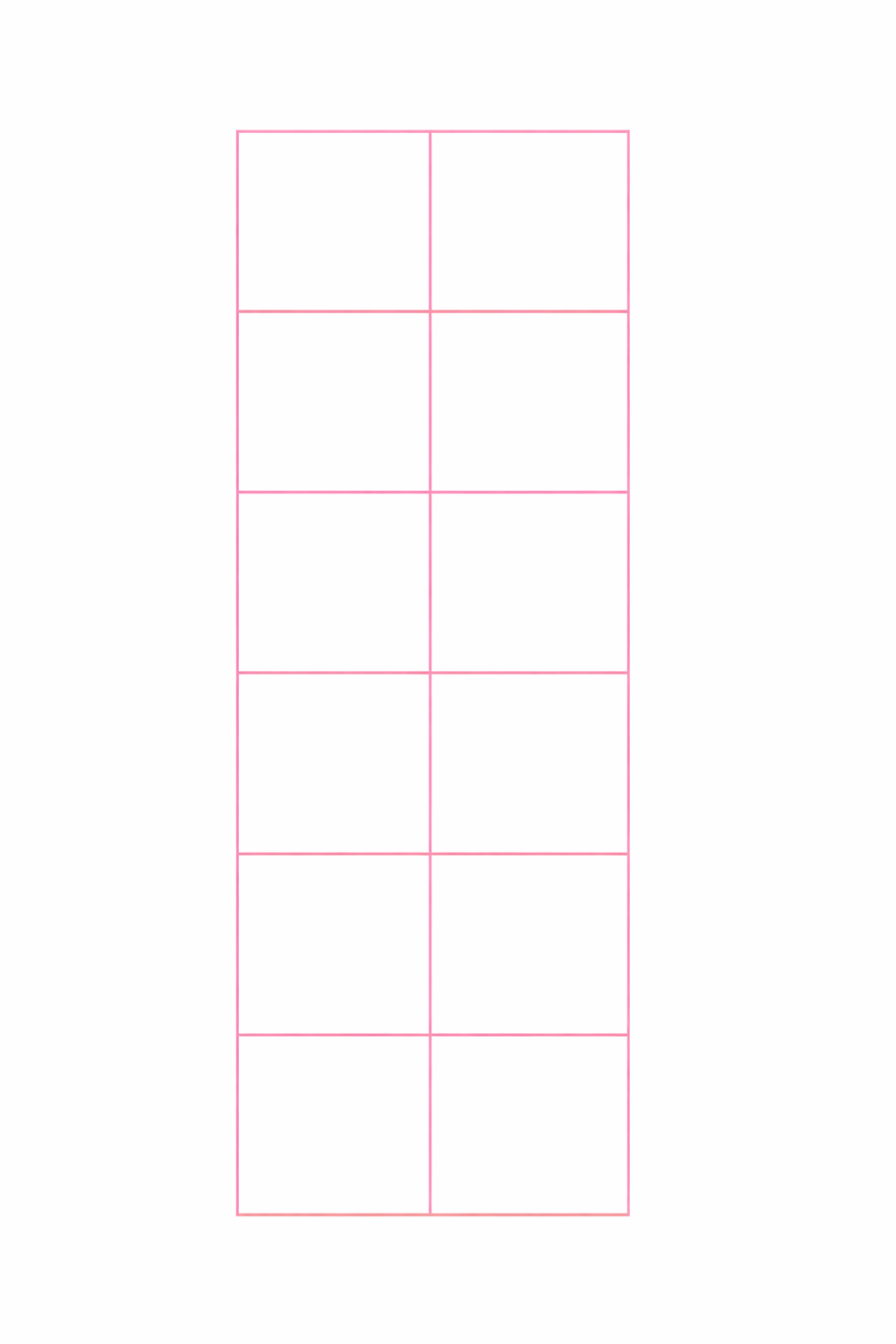 Spiegelrahmen – Set 12 - 2 x 6