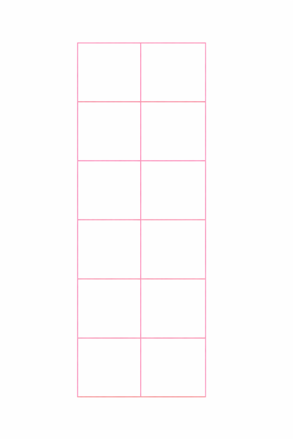 Spiegelrahmen – Set 12 - 2 x 6