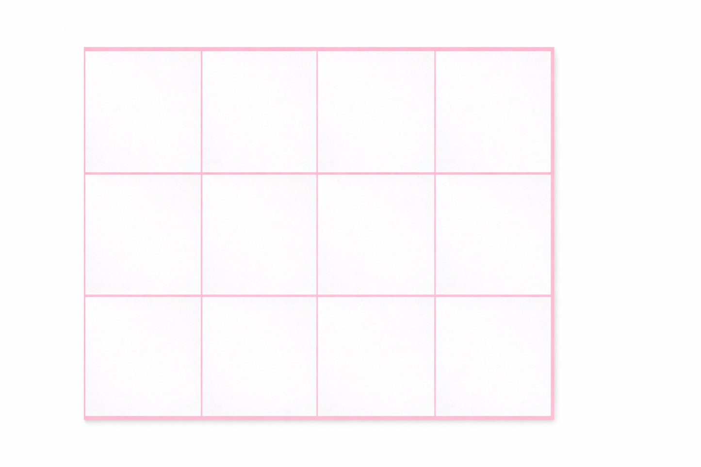 Spiegelrahmen – Set 12 - 3 x 4