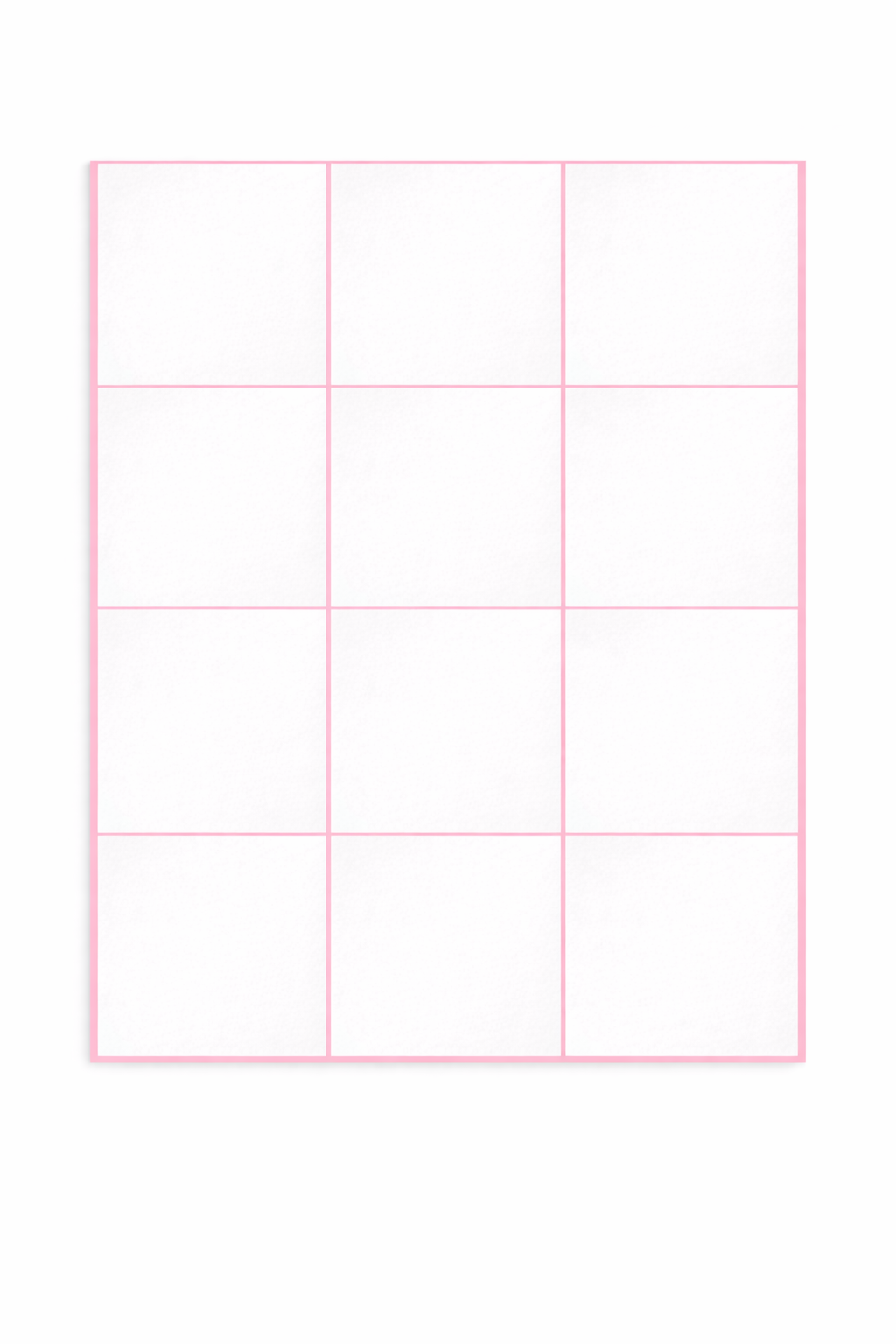 Spiegelrahmen – Set 12 - 3 x 4