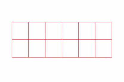 Spiegelrahmen – Set 12 - 2 x 6