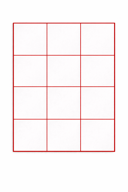 Spiegelrahmen – Set 12 - 3 x 4