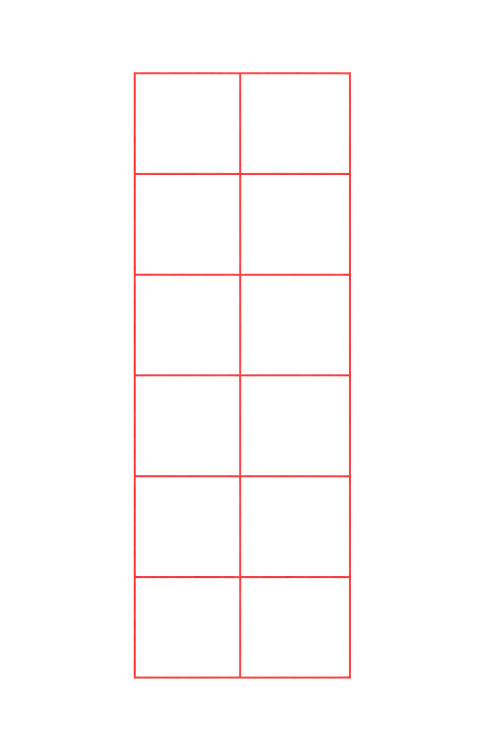 Spiegelrahmen – Set 12 - 2 x 6