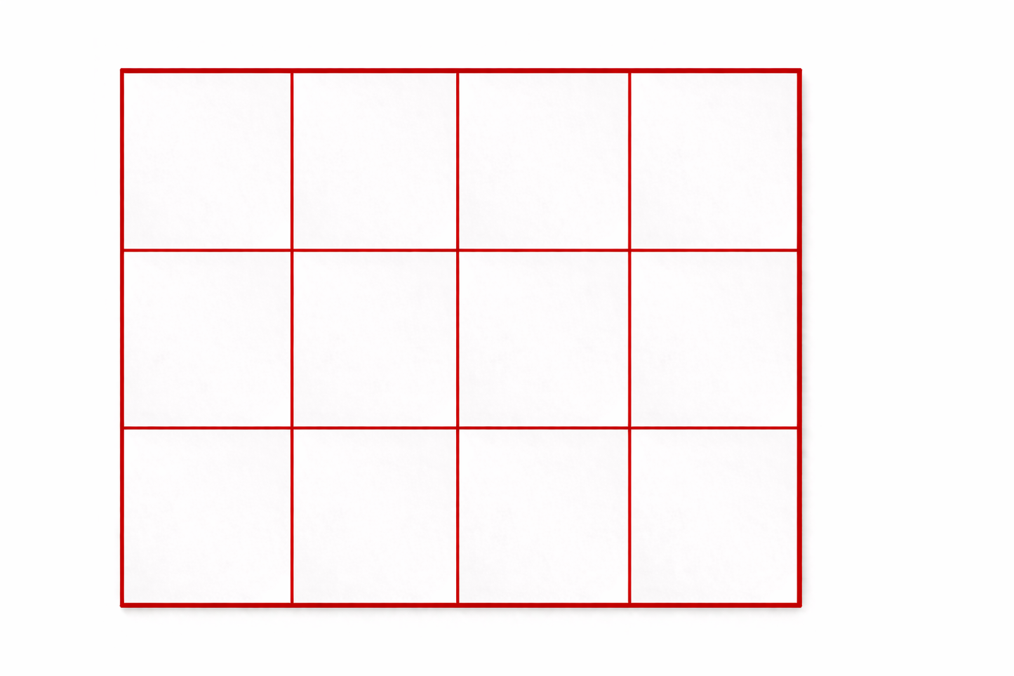 Spiegelrahmen – Set 12 - 3 x 4