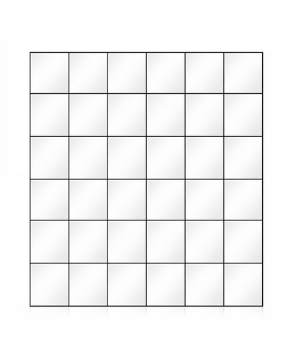 Spiegelrahmen – Set 36 - 6 x 6